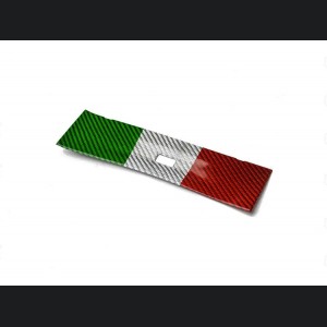 Alfa Romeo Giulia USB Trim Frame Cover - Carbon Fiber - LHD - Italian Theme